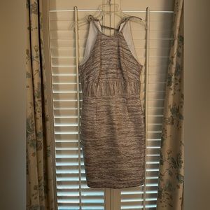 Trina Turk, size 6, silver dress